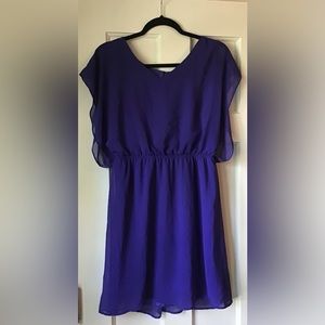 Francesca's short cocktail dress.